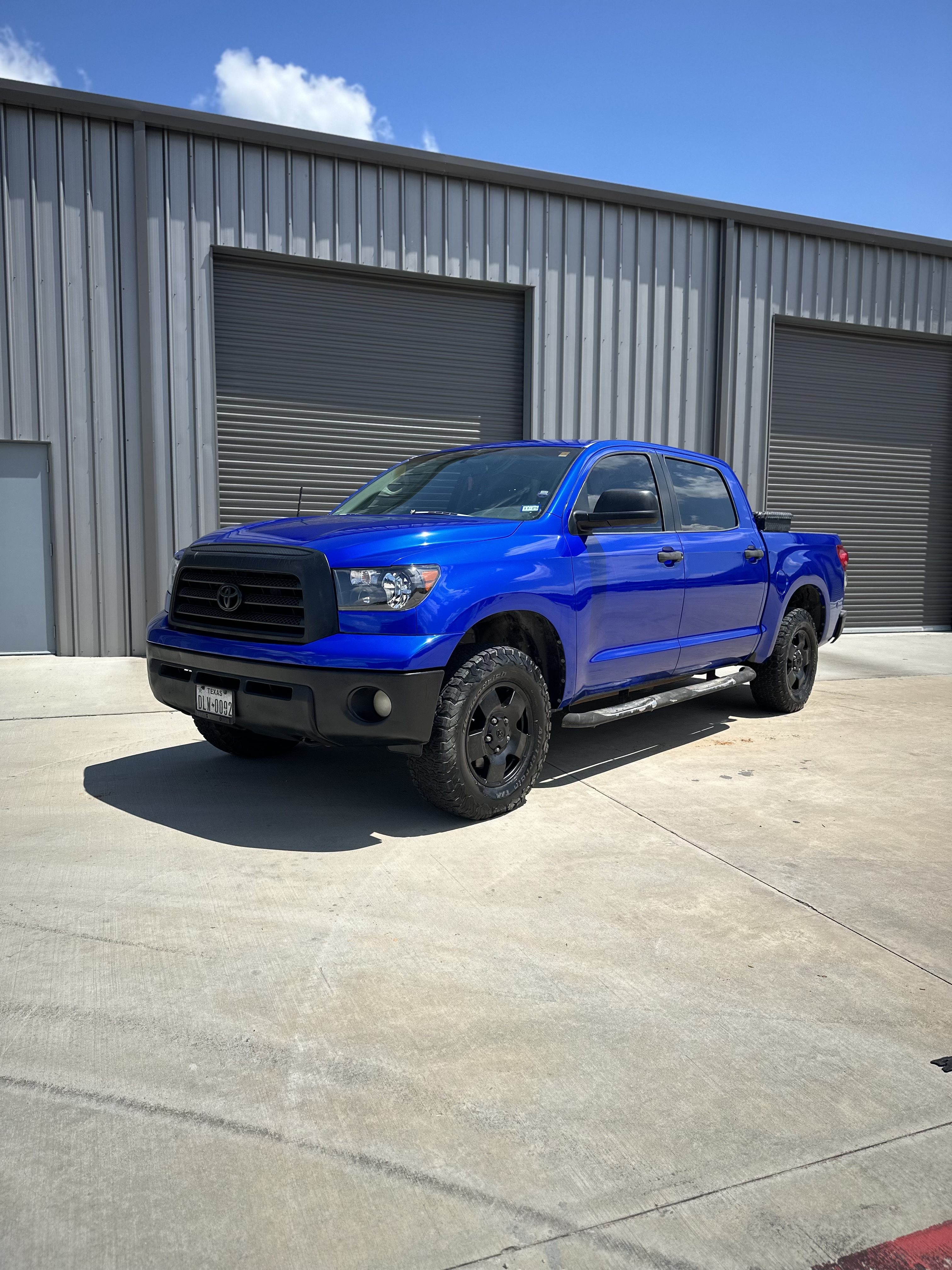 Blue Toyota