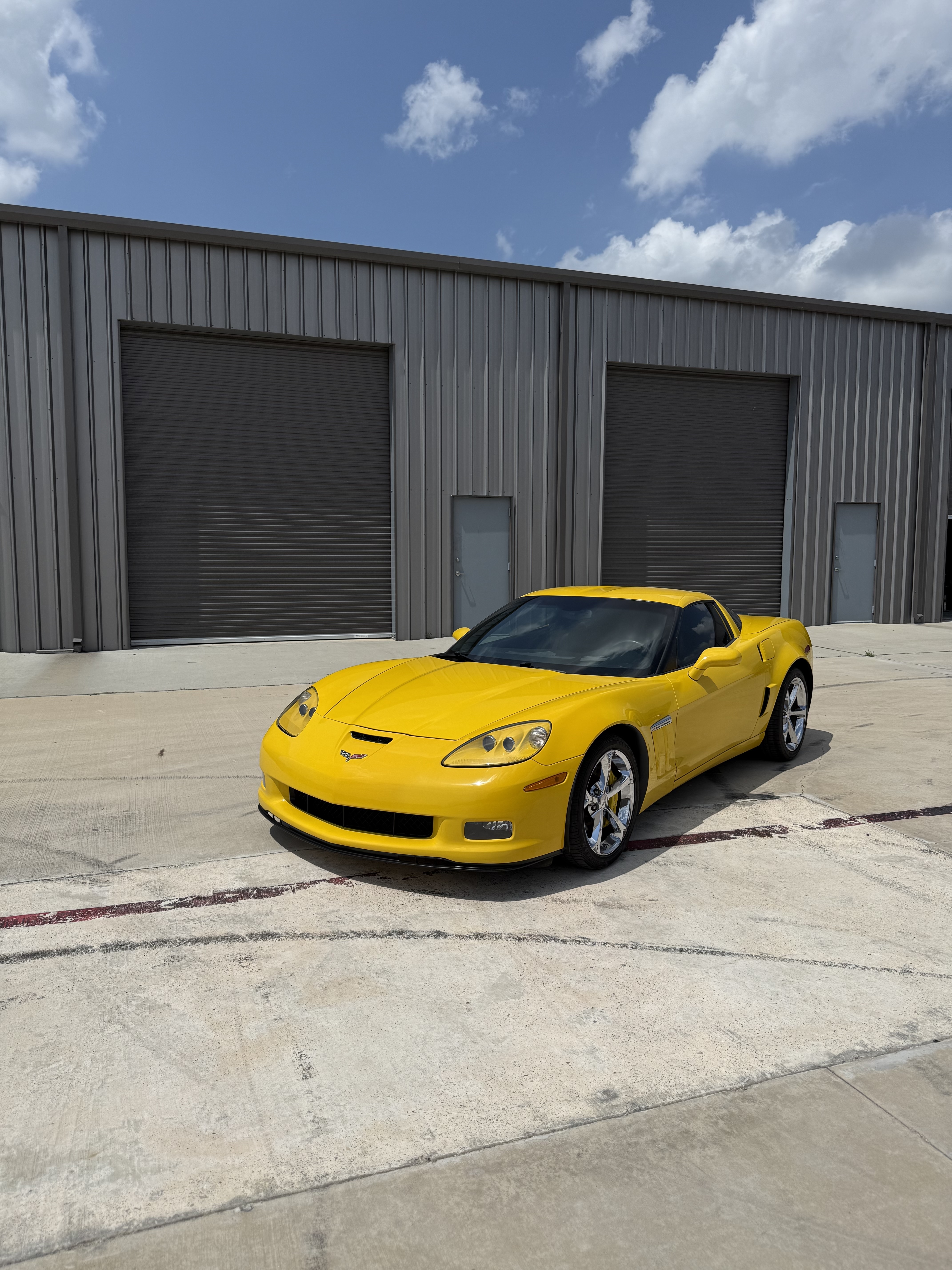 Yellow Corvette