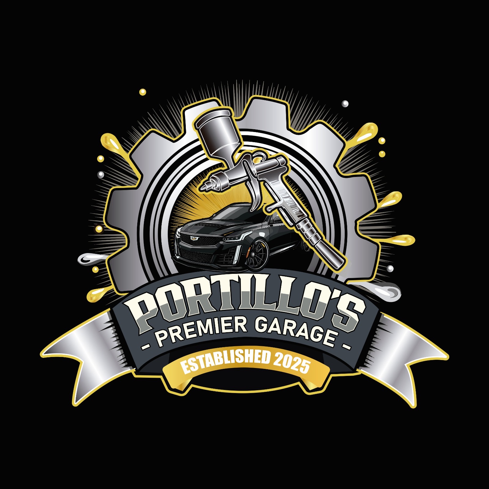 Portillo's Premier Garage Logo